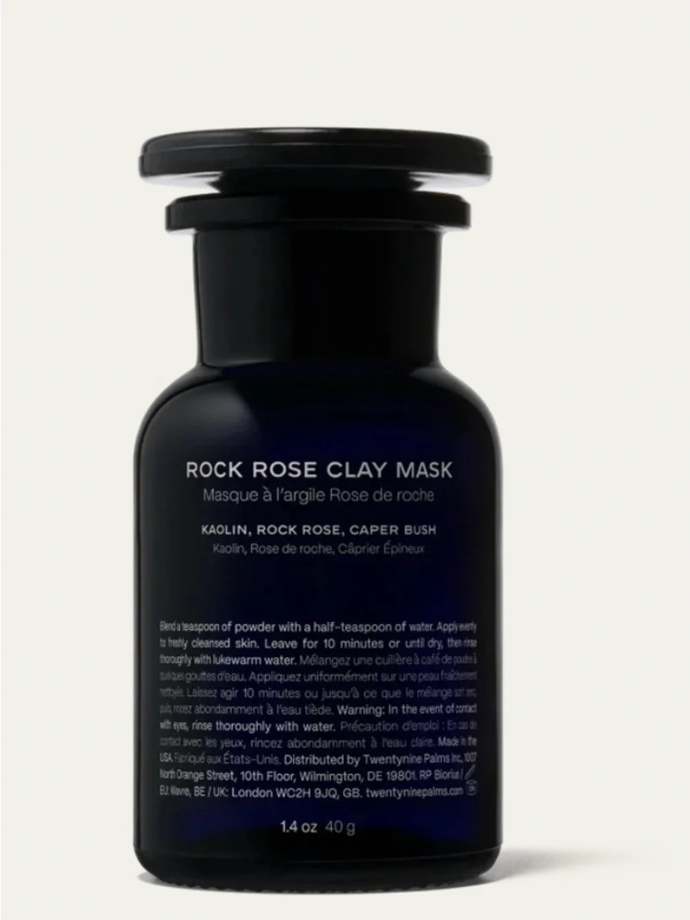 TwentyNine Palms Rock Rose Clay Mask